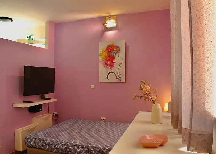 Klarisa Center With Terrace 아파트 *